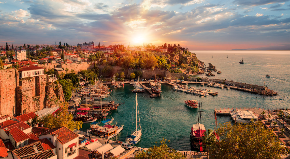Vielfältige türkische Riviera